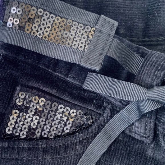 🌸New🌸 The Children’s Place Corduroy Pants S. 4 5 6 6X/7 8 Sequin NWT - Picture 3 of 5